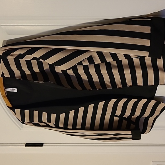 Reversible, Silky & Light Striped Blazer - Picture 7 of 7